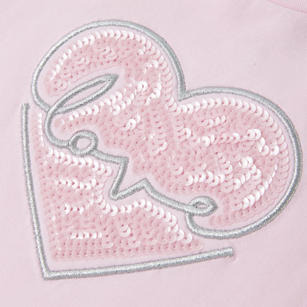 T-shirt enfant rose clair 104
