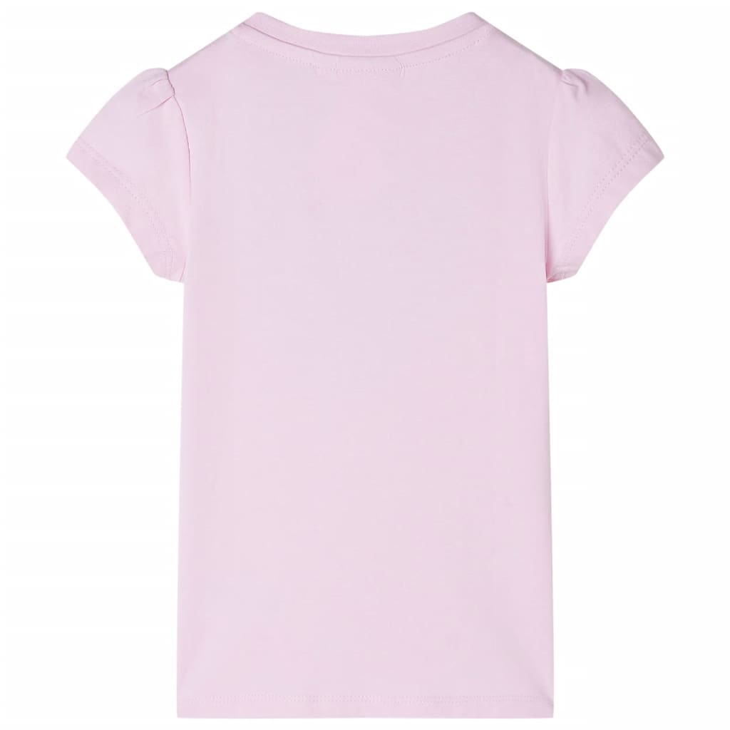T-shirt enfant rose clair 128