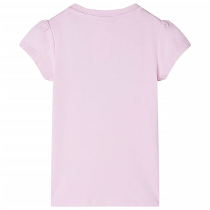 T-shirt enfant rose clair 128