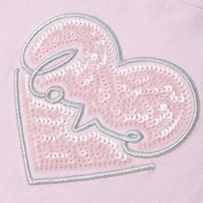 T-shirt enfant rose clair 128