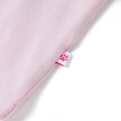 T-shirt enfant rose clair 128