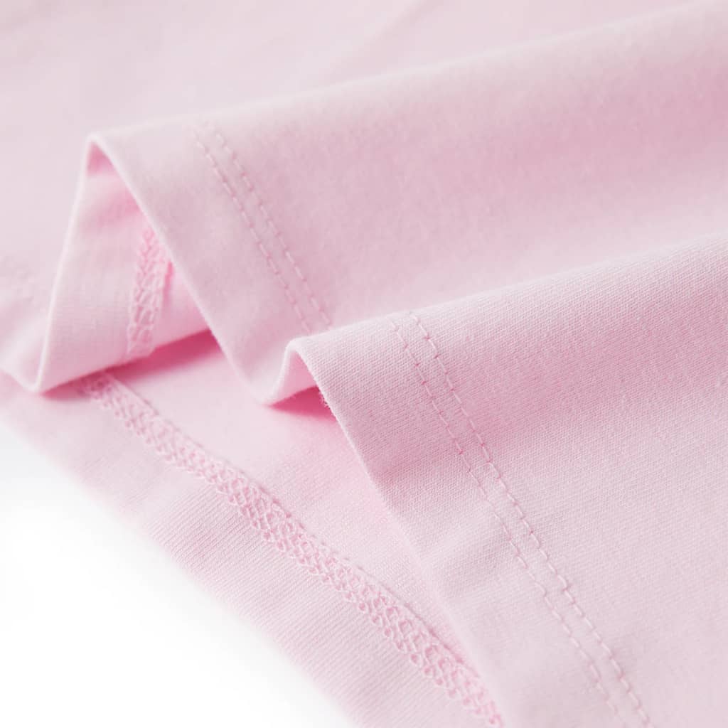 T-shirt enfant rose clair 128