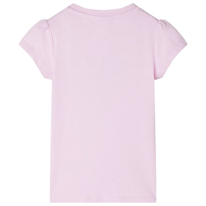 Kinder-T-Shirt Hellrosa 140
