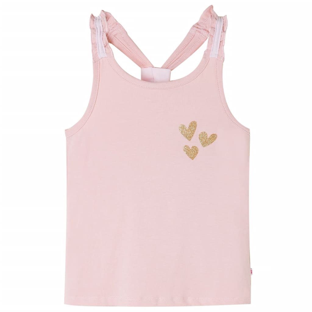 Débardeur enfant rose clair 140