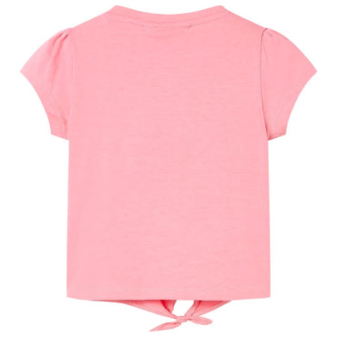 Kinder-T-Shirt Neonrosa 104