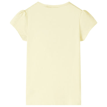 T-shirt enfant Jaune clair 116