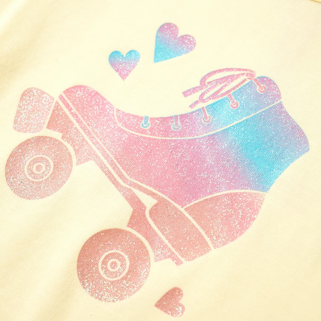 T-shirt enfant jaune tendre 140