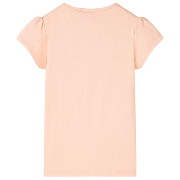 Kinder-T-Shirt Hellorange 104