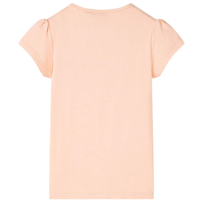 Kinder-T-Shirt Hellorange 104
