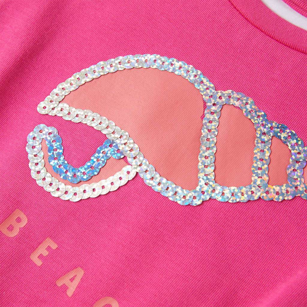 T-shirt enfant rose foncé 128