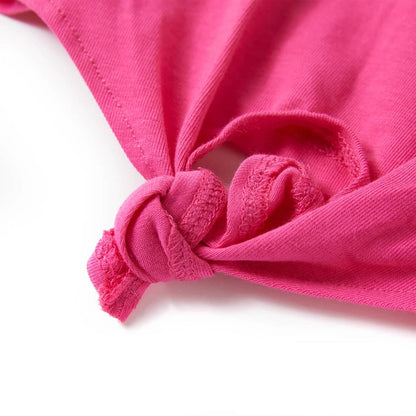 T-shirt enfant rose foncé 128