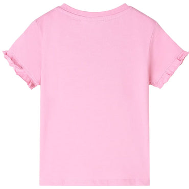 Kinder-Kurzarmshirt Hellrosa 92