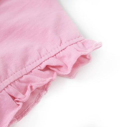 Kinder-Kurzarmshirt Hellrosa 140