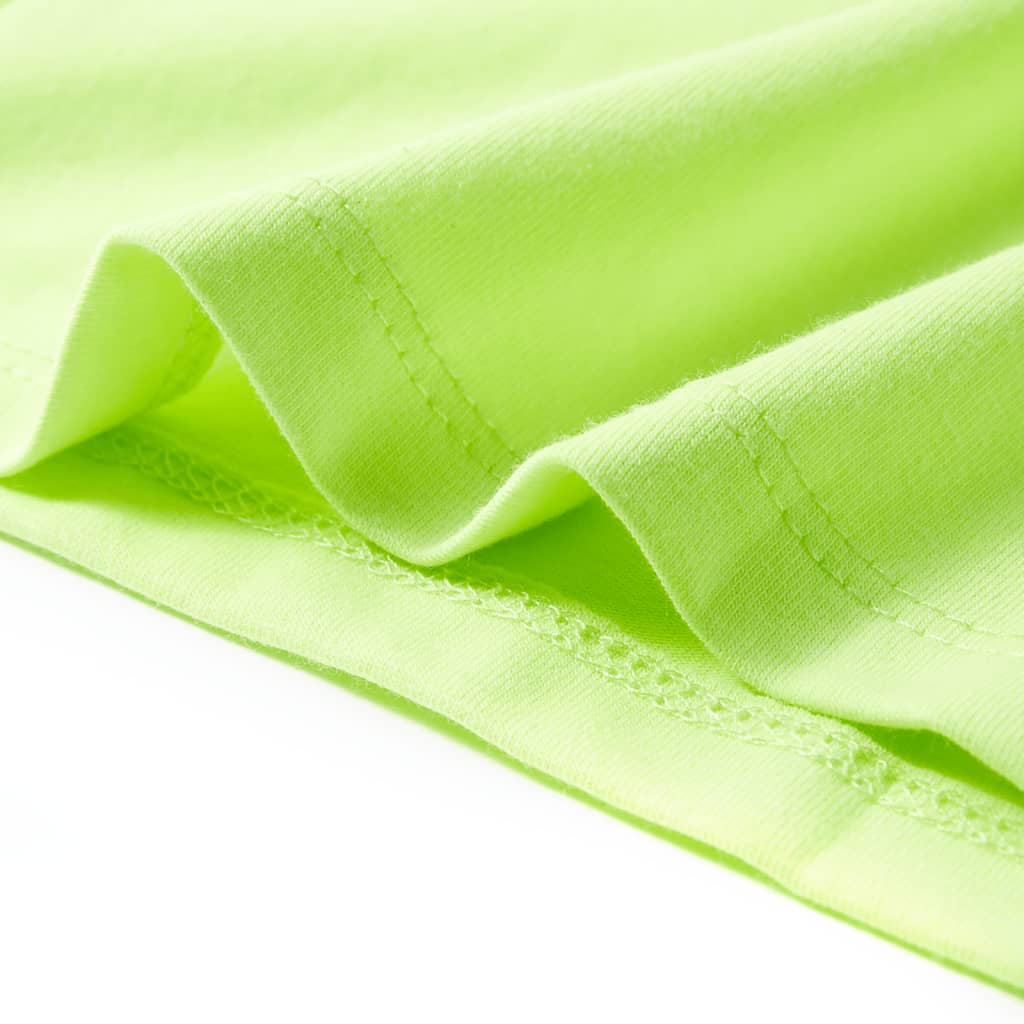 Kinder-T-Shirt Neongelb 116