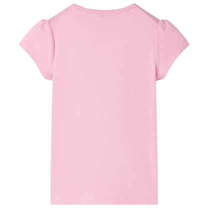 T-shirt enfant rose clair 104