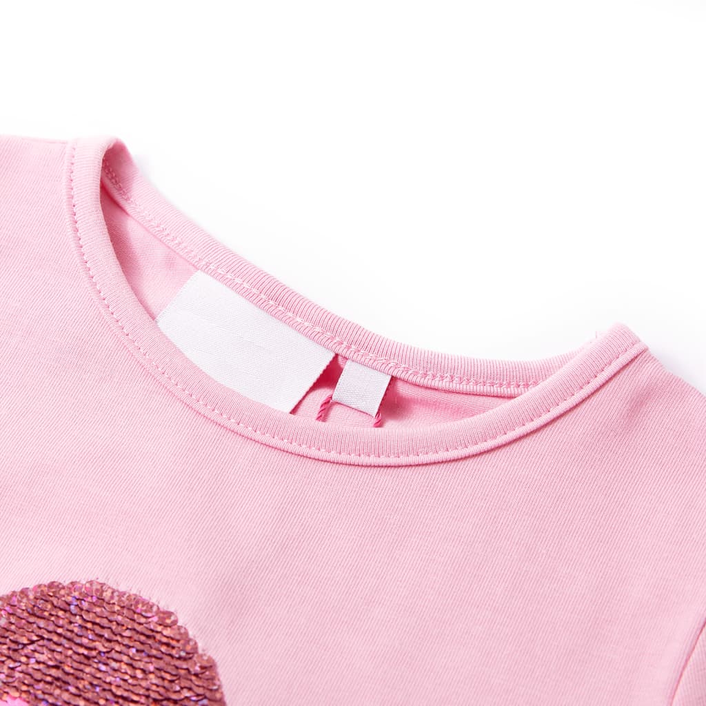 T-shirt enfant rose clair 104