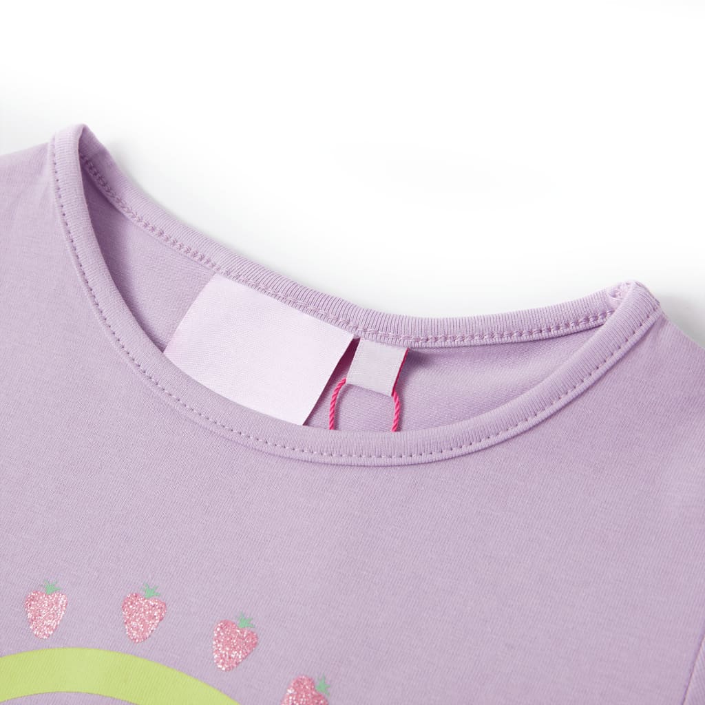 Kinder-T-Shirt Lila 104