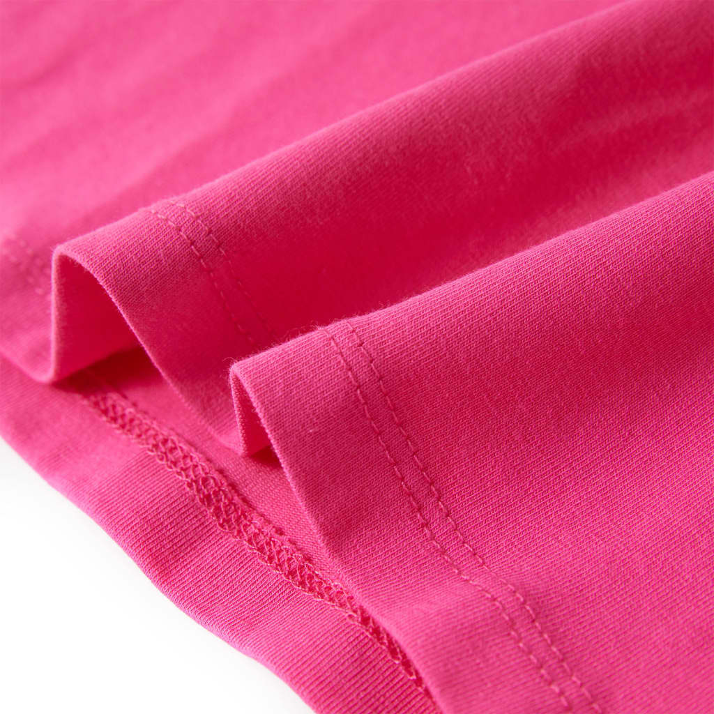 T-shirt enfant rose foncé 92
