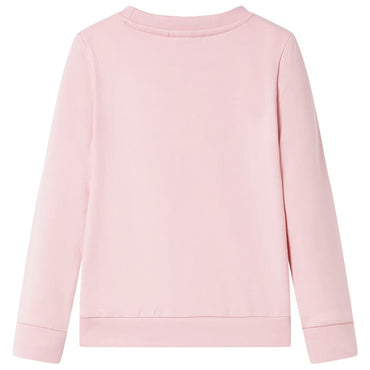 Kinder-Sweatshirt Hellrosa 128