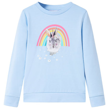 Sweat-shirt Enfant Bleu Clair 92