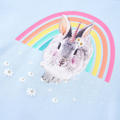 Sweat-shirt Enfant Bleu Clair 92