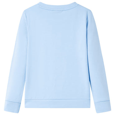 Kinder-Sweatshirt Hellblau 116
