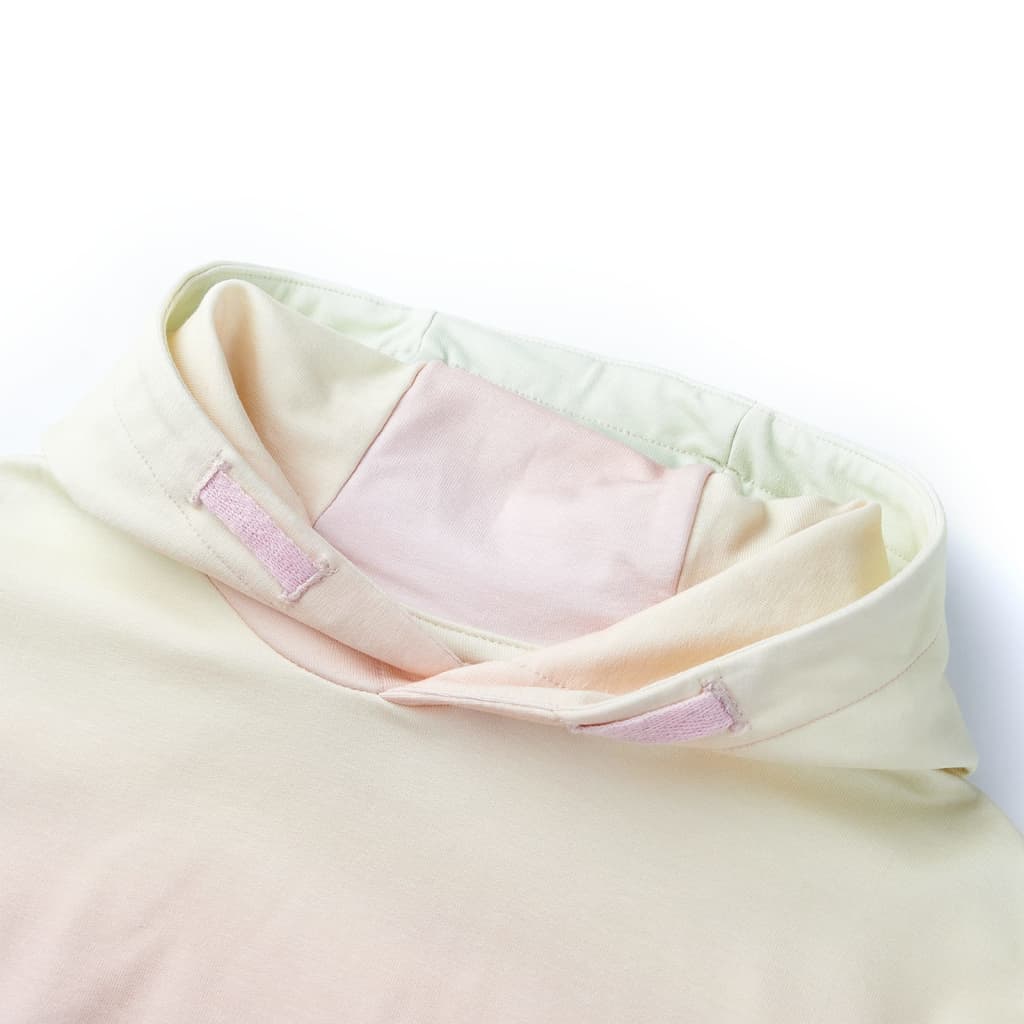 Sweat à capuche enfant blanc 140