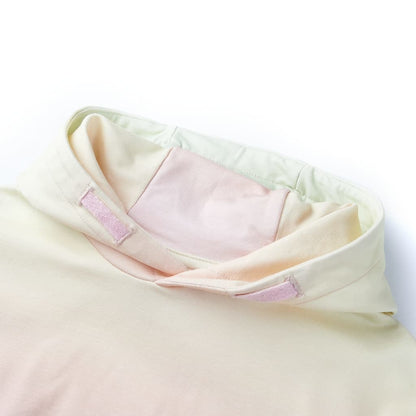 Sweat à capuche enfant blanc 140