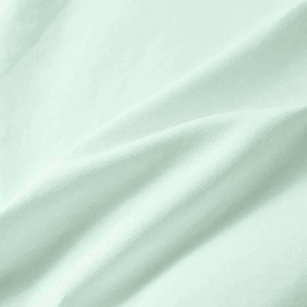 Kinder-T-Shirt Helles Minzgrün 140