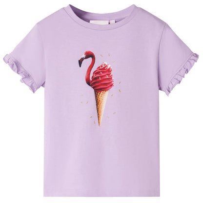 T-shirt enfant violet 104