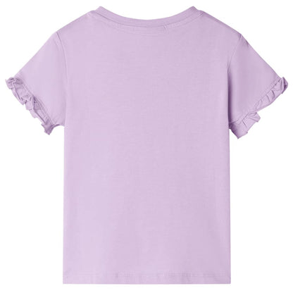 T-shirt enfant violet 104