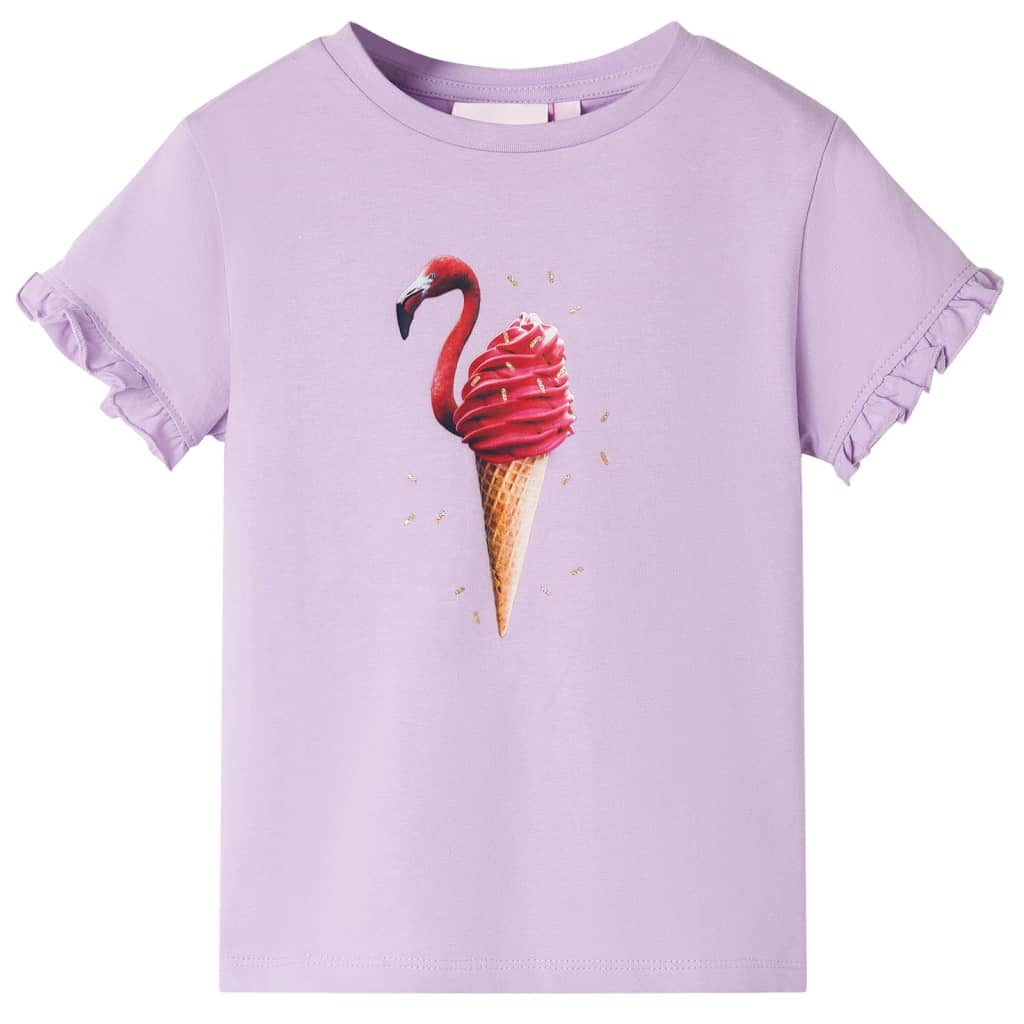 T-shirt enfant violet 128