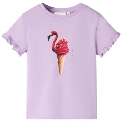 T-shirt enfant violet 128