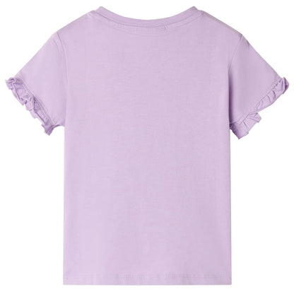T-shirt enfant violet 128