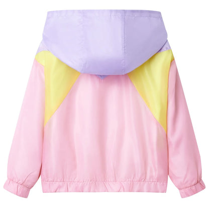 Sweat zippé à capuche Enfant Multicolore 104