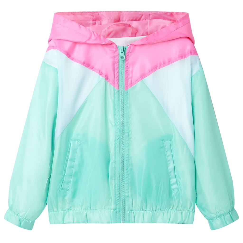 Veste à capuche zippée pour enfant Multicolore 128