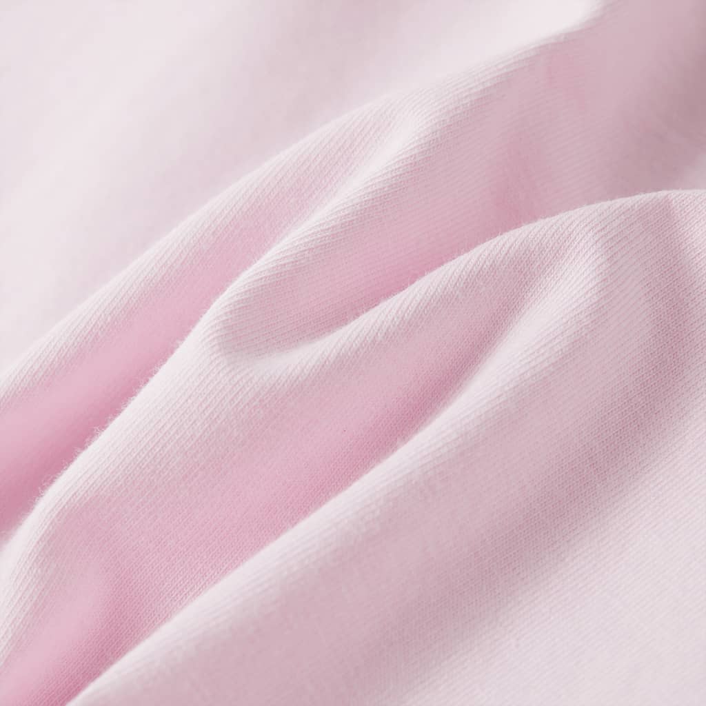 Kinder-T-Shirt mit Flügelärmeln Zartrosa 104
