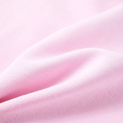Sweat à capuche enfant rose clair 104