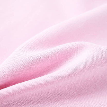 Sweat à capuche enfant rose clair 128
