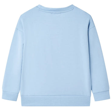 Kinder-Sweatshirt Blau 128