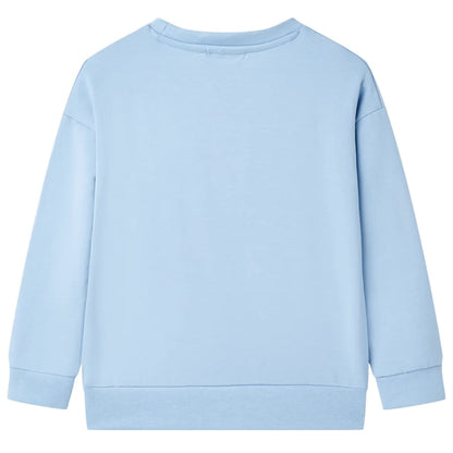 Kinder-Sweatshirt Blau 128