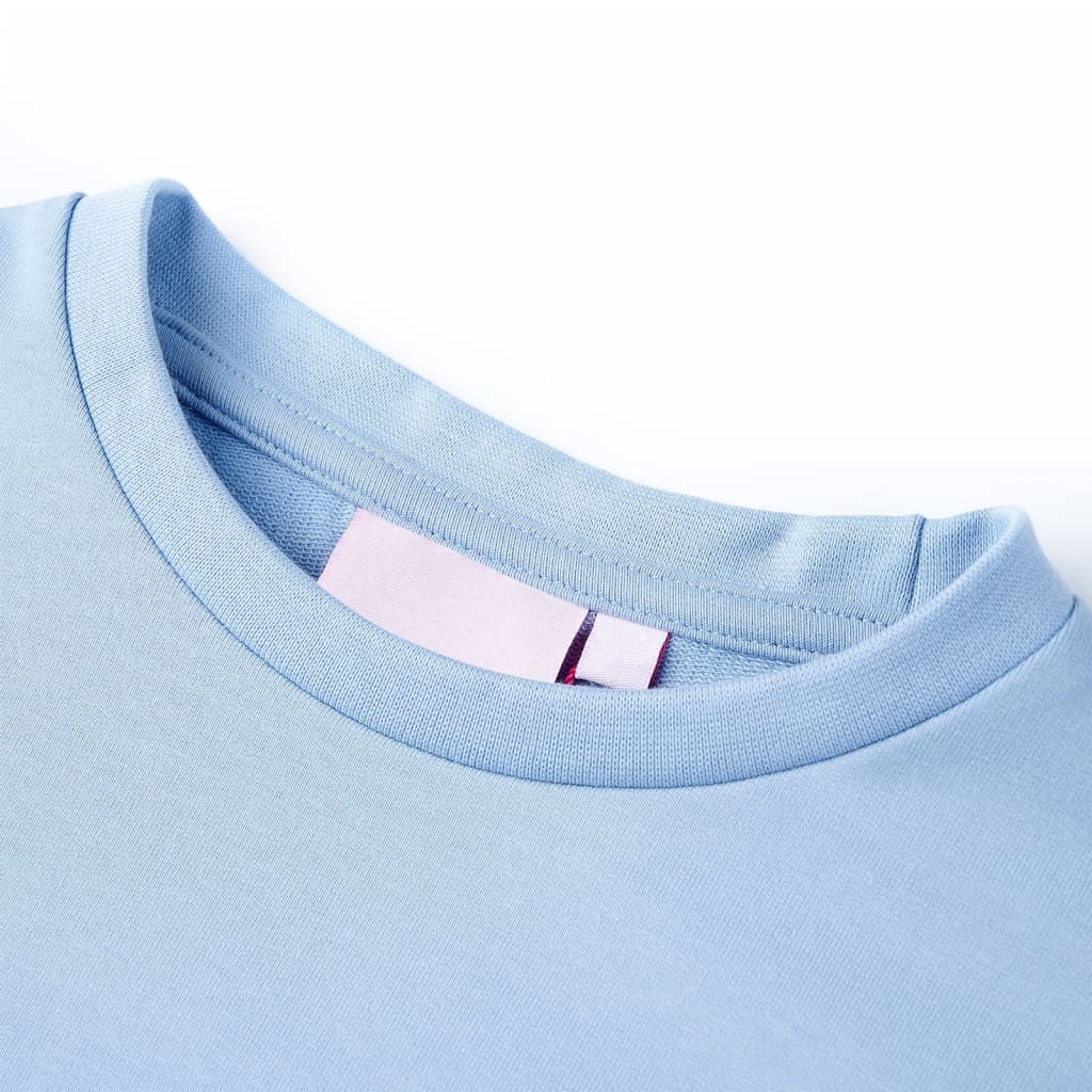 Kinder-Sweatshirt Blau 128