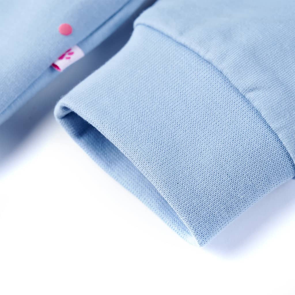 Kinder-Sweatshirt Blau 128