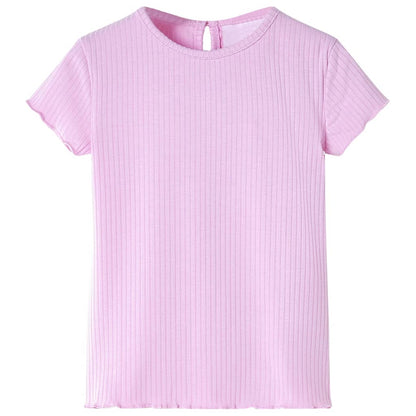 T-shirt enfant rose clair 116