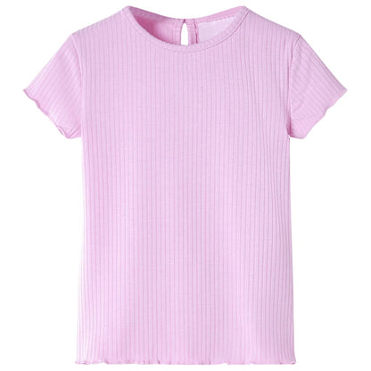 T-shirt enfant rose clair 140