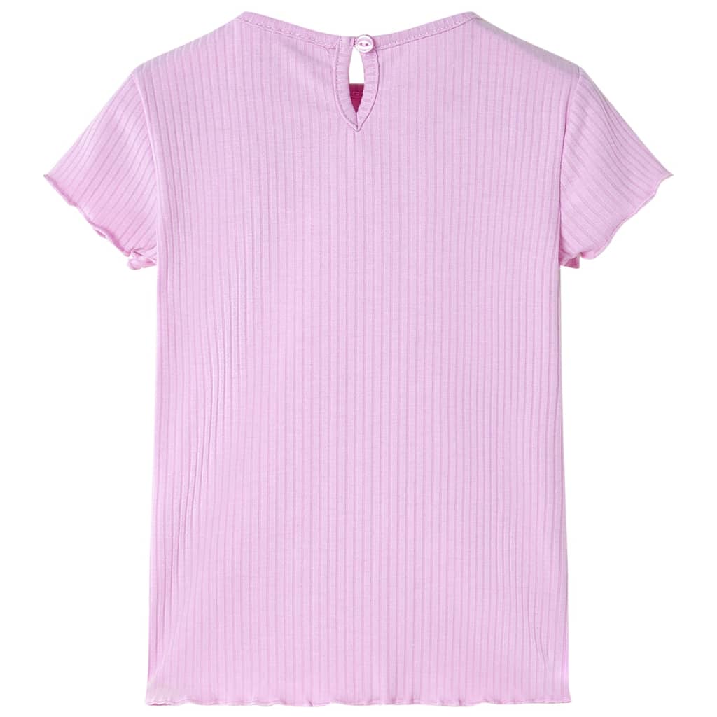 T-shirt enfant rose clair 140