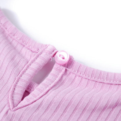 T-shirt enfant rose clair 140