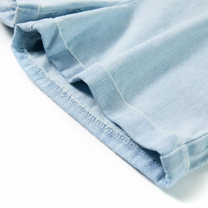 Combinaison courte enfant manches courtes bleu clair 116
