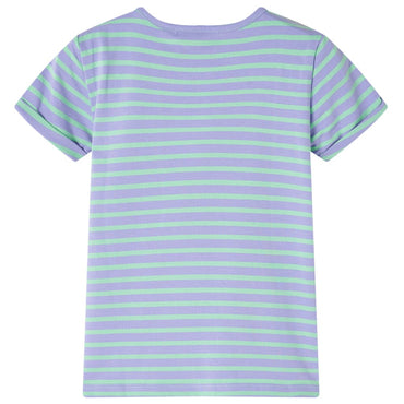 Kinder-T-Shirt Helles Minzgrün 128