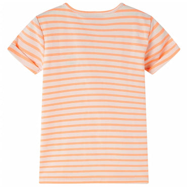 T-shirt enfant orange fluo 116